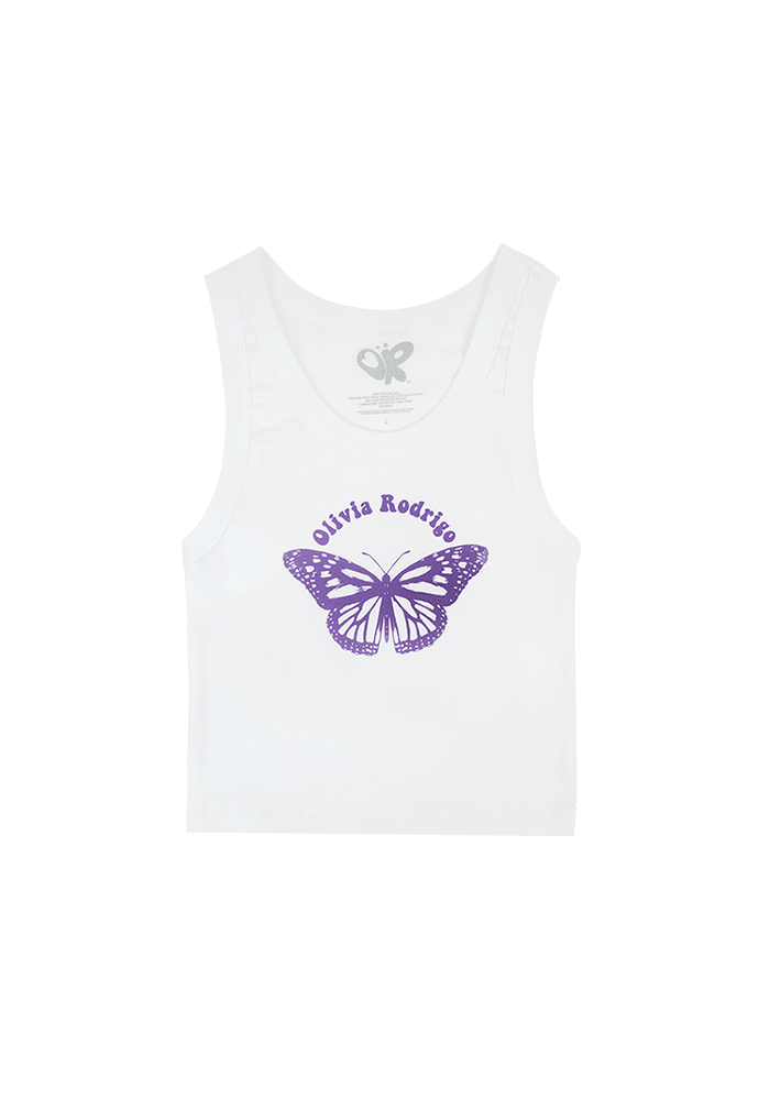 Olivia Rodrigo GUTS baby tank - white BABY TANK 418228