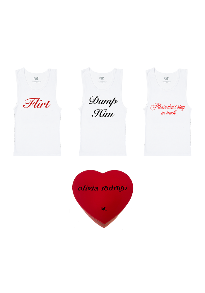 Olivia Rodrigo GUTS tour tank heart box Tank Top Set 418234