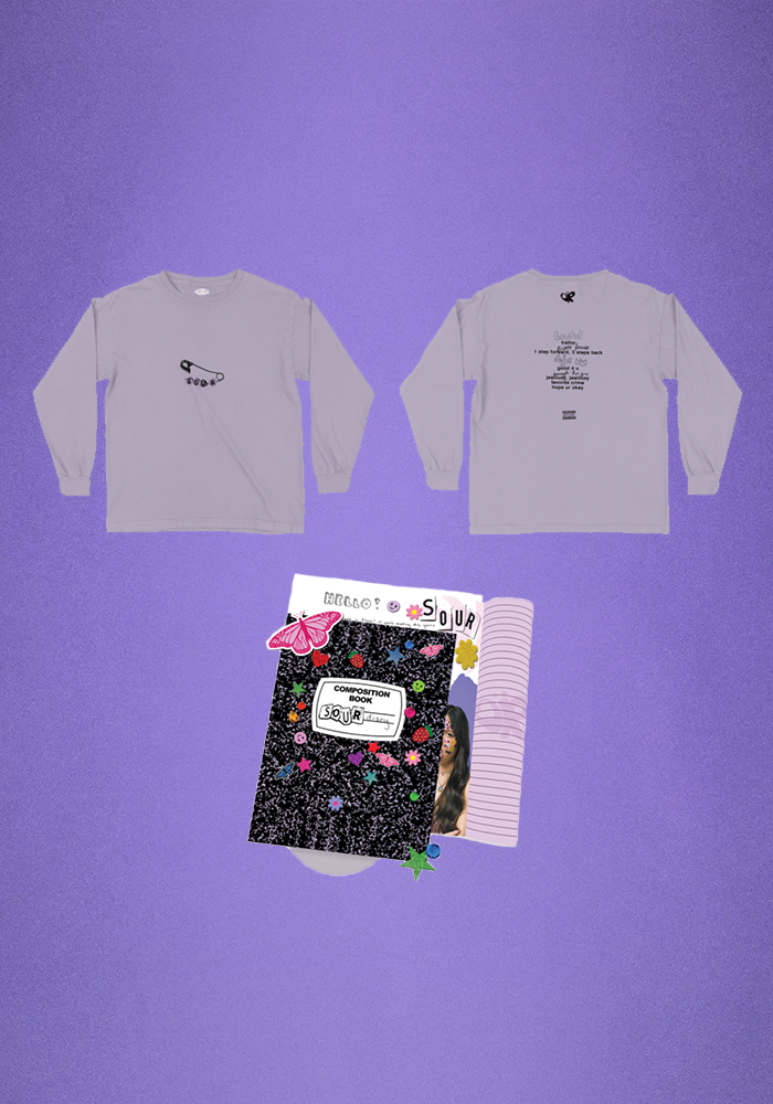 Sour (Journal CD + Longsleeve + Signed Card) - Olivia Rodrigo