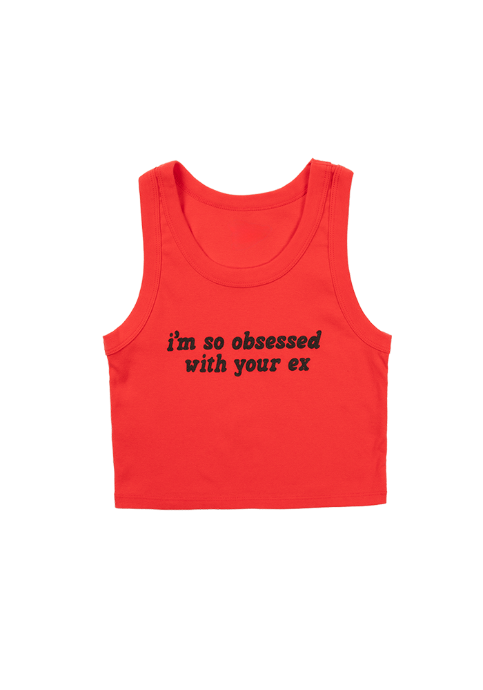 Olivia Rodrigo i'm so obsessed with your ex  crop tank 418196