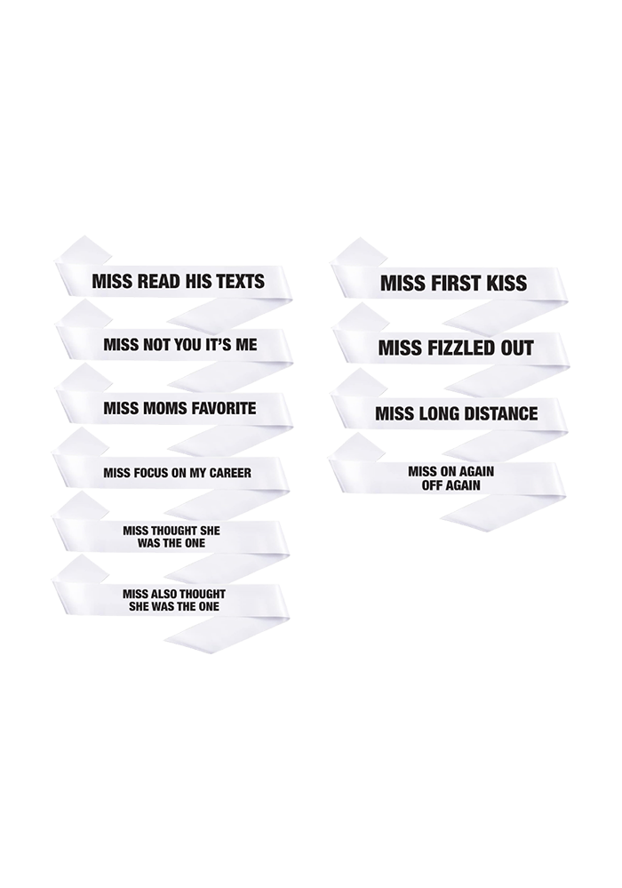 Olivia Rodrigo obsessed sashes - set of 10 Schärpe 418204