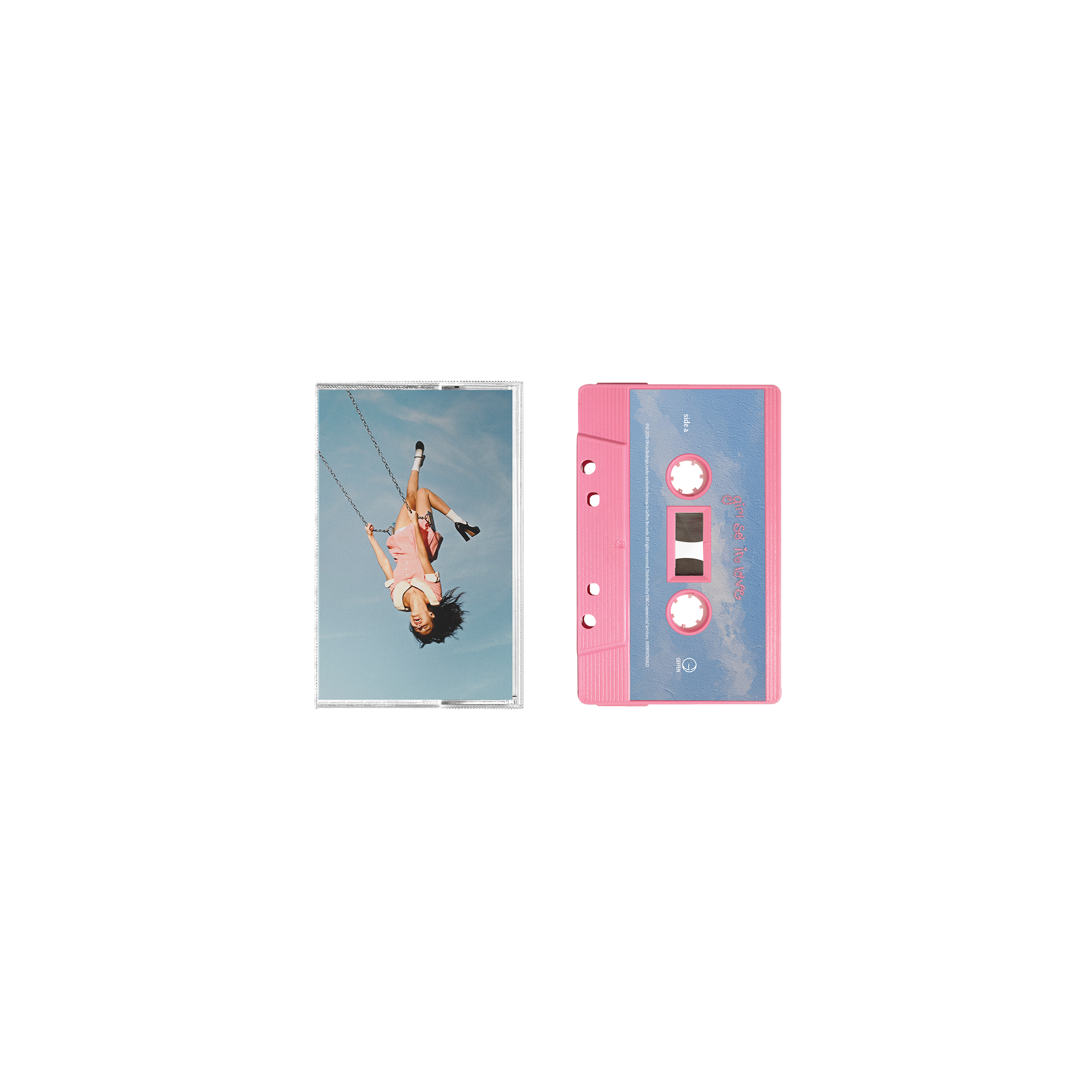 you seem pretty sad for a girl so in love - baby pink cassette - Olivia  Rodrigo