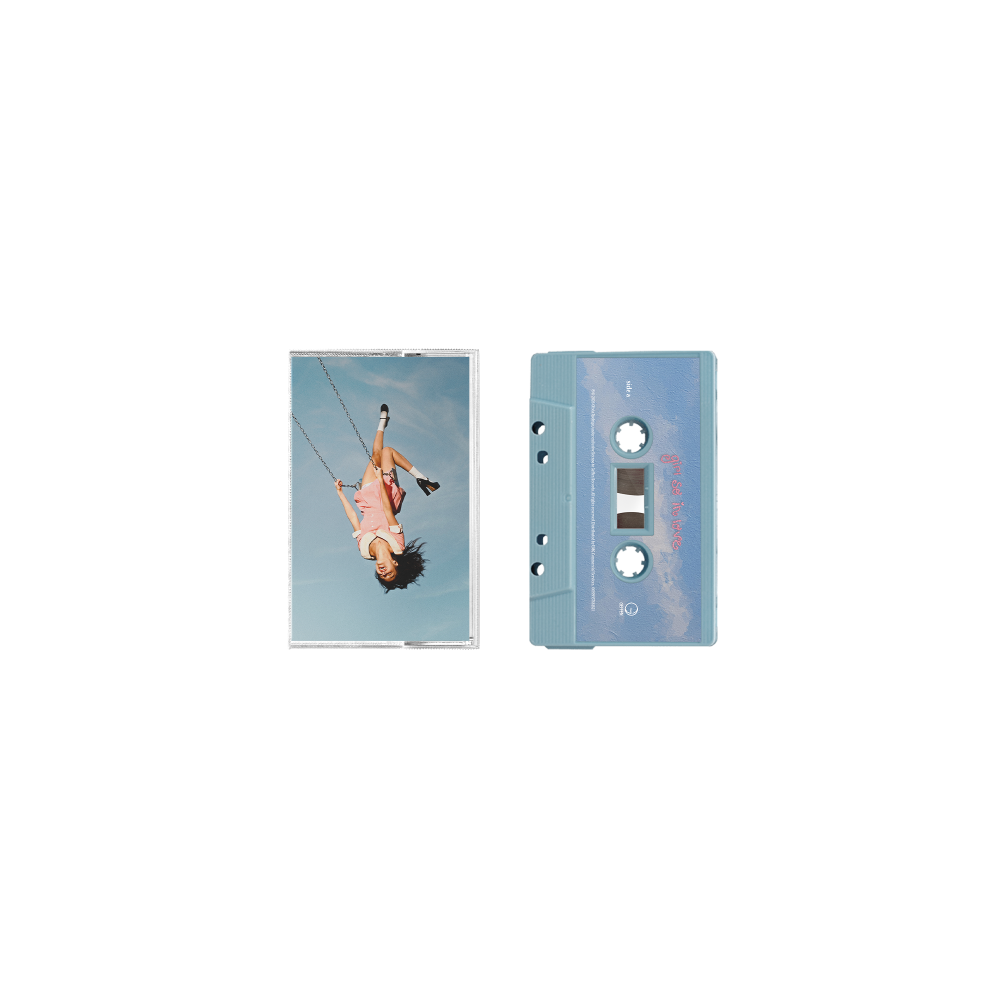 you seem pretty sad for a girl so in love - exclusive baby blue casset -  Olivia Rodrigo