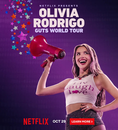 Netflix presents Olivia Rodrigo GUTS WORLD TOUR Netflix Oct 29 Learn More