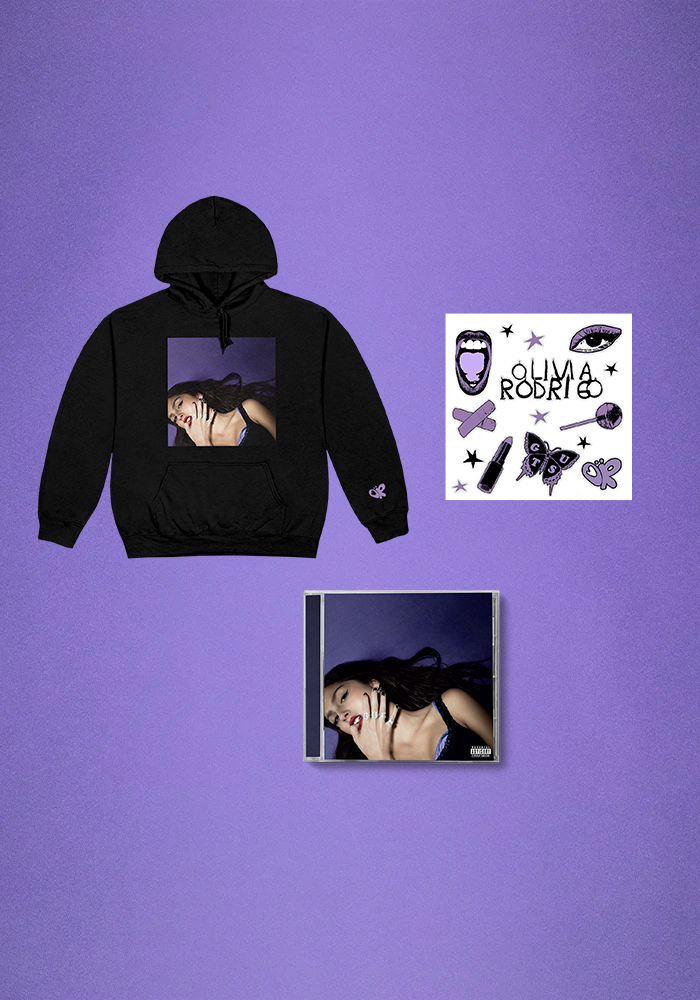 Olivia Rodrigo CD Standard standard cd + hoodie + sticker sheet 347721