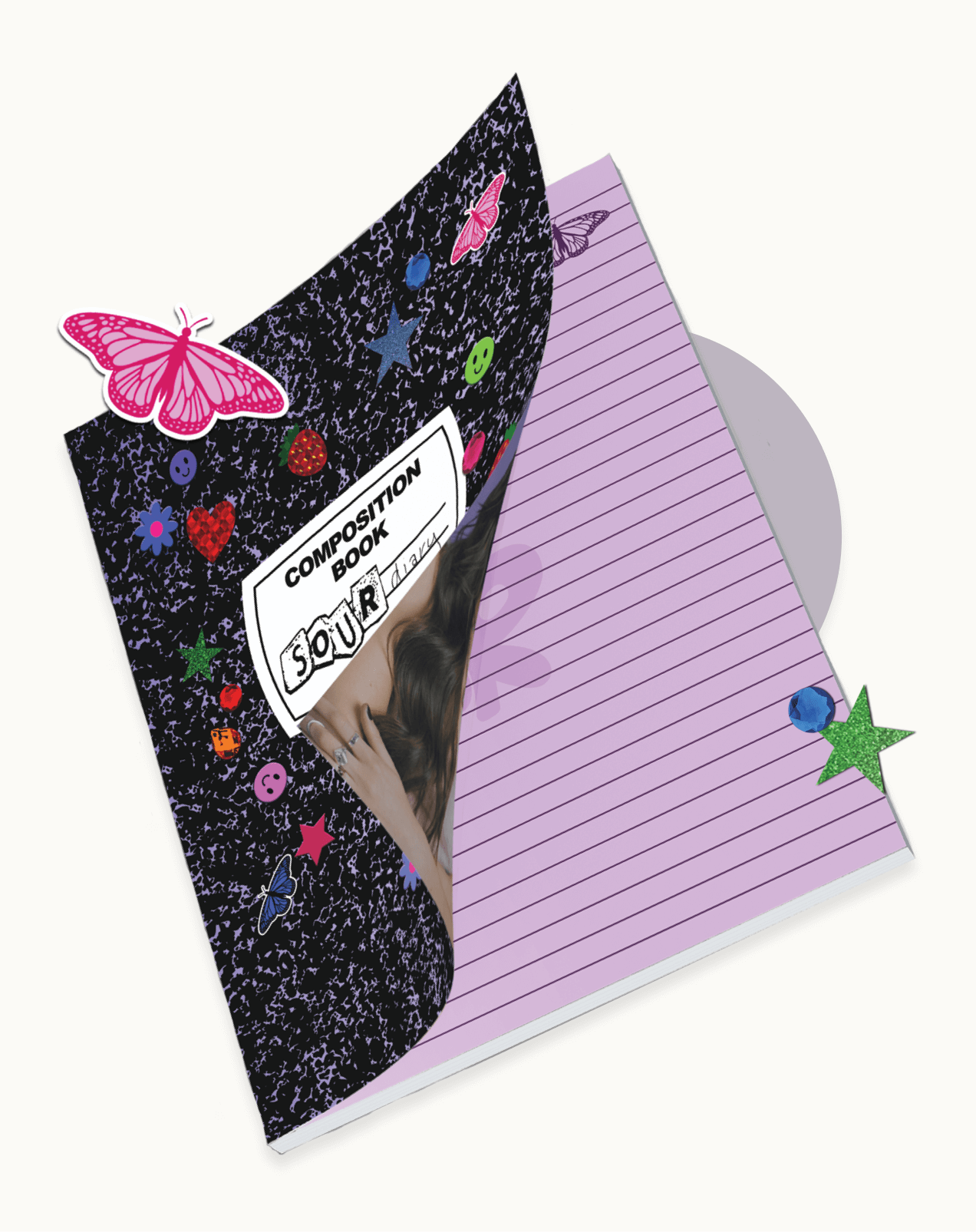 NEW Olivia Rodrigo SOUR Diary Journal/“Zine” & CD | eBay