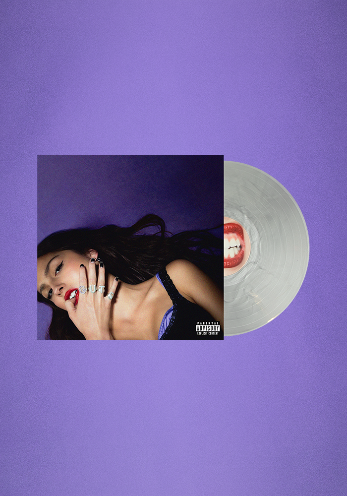 Olivia Rodrigo GUTS marbled silver vinyl Vinyl 376738