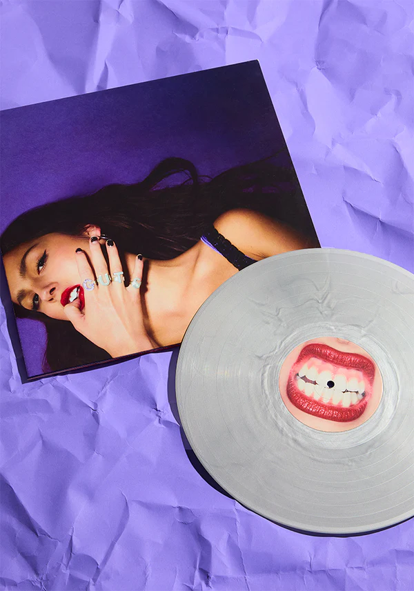 Olivia Rodrigo GUTS marbled silver vinyl Vinyl 422012