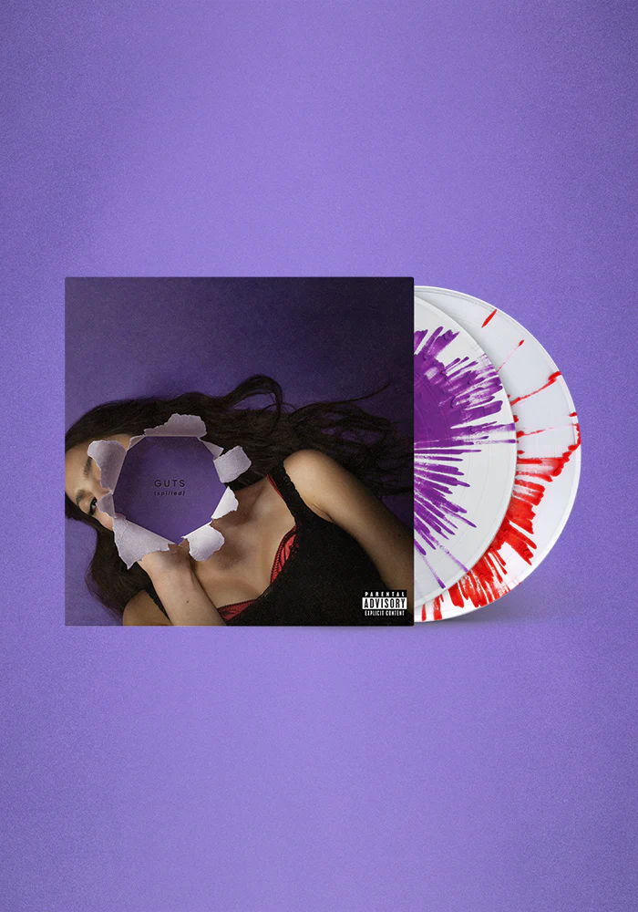 Olivia Rodrigo GUTS  (spilled) 2LP - Deluxe Splatter Version 352985
