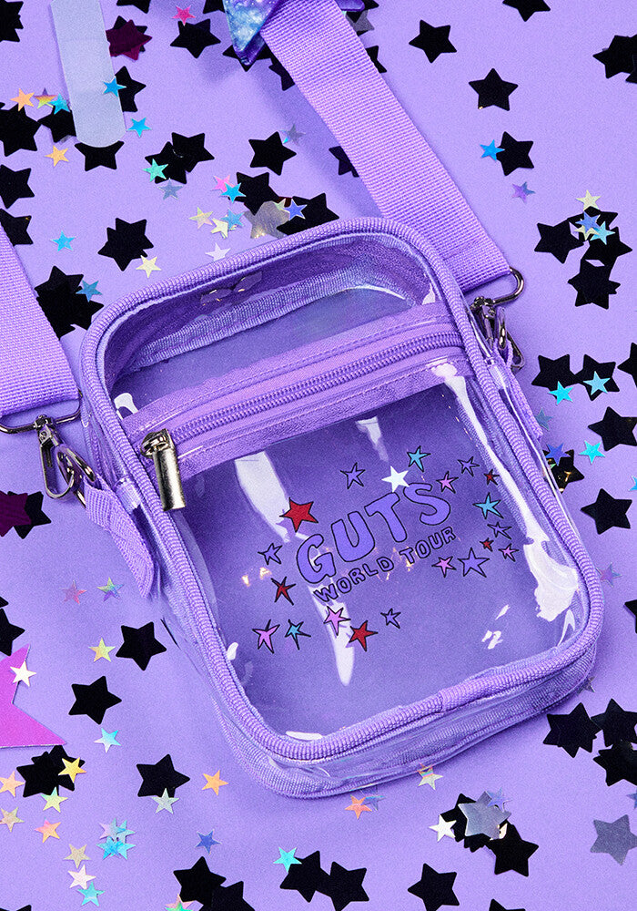 Olivia Rodrigo GUTS world tour  transparente Tasche 366857
