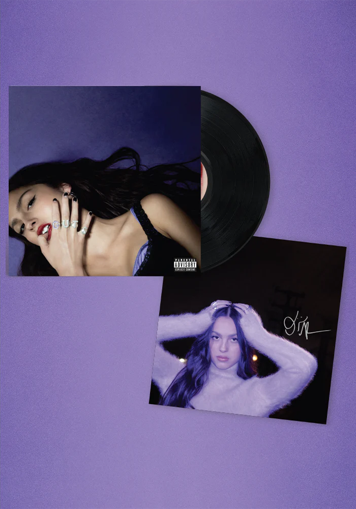 Olivia Rodrigo GUTS 180g black vinyl + signed insert 347629