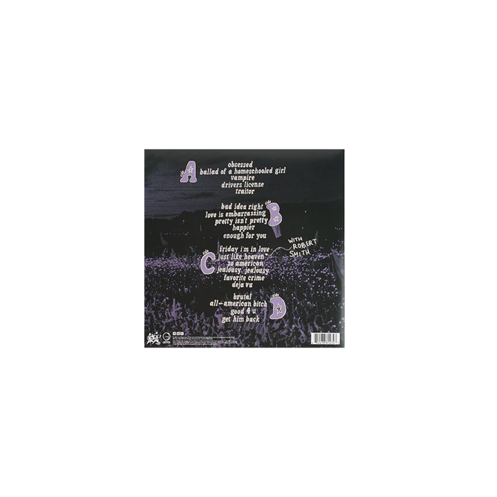 Olivia Rodrigo Live From Glastonbury (a BBC recording) Vinyl 2LP 440841