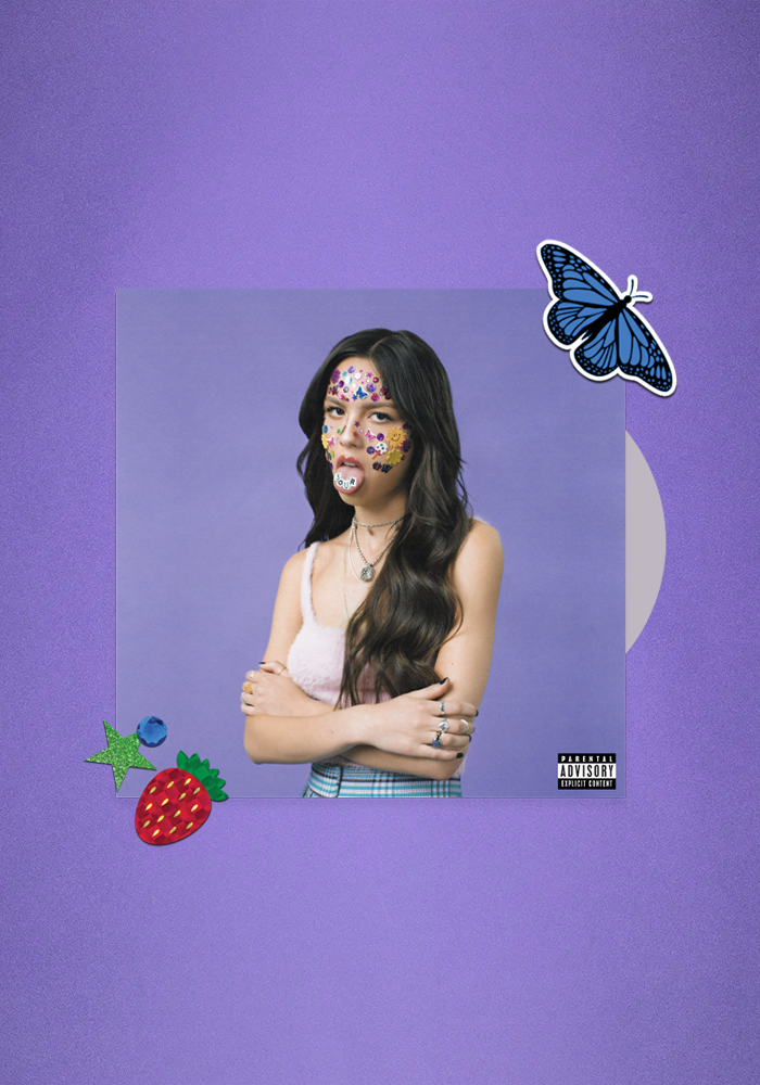 Olivia Rodrigo SOUR (CLEAR VINYL) Coloured LP 347805