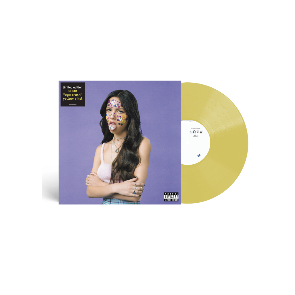 Olivia Rodrigo SOUR (ego crush yellow vinyl) Vinyl 461559