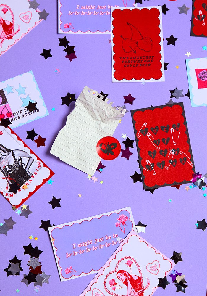 box of GUTS valentines - Olivia Rodrigo