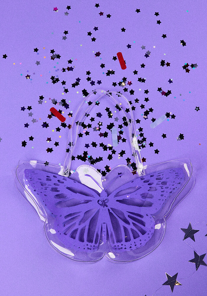 Olivia Rodrigo butterfly tote in clear Beutel 366812