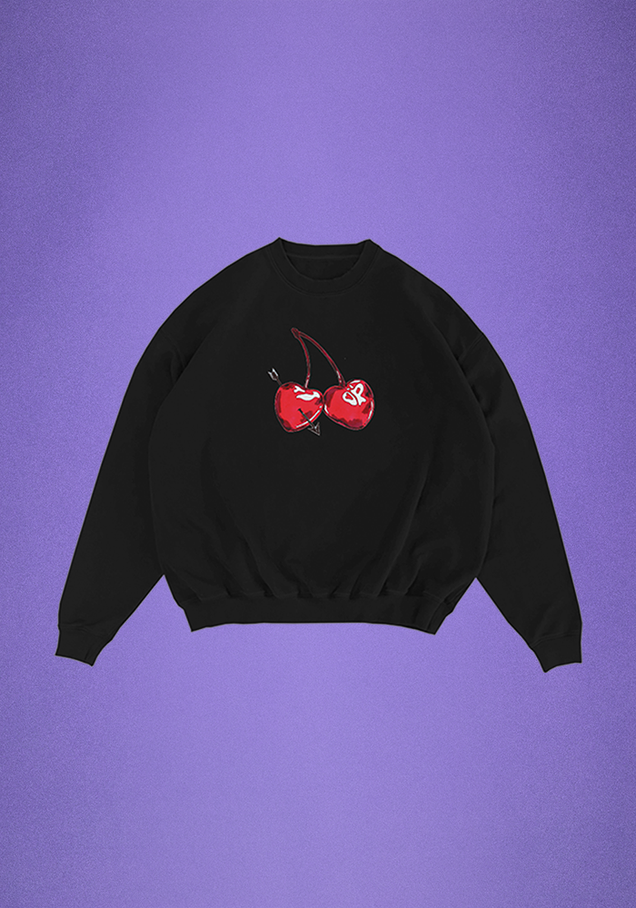 Olivia Rodrigo cherries crewneck pullover Crewneck 395549