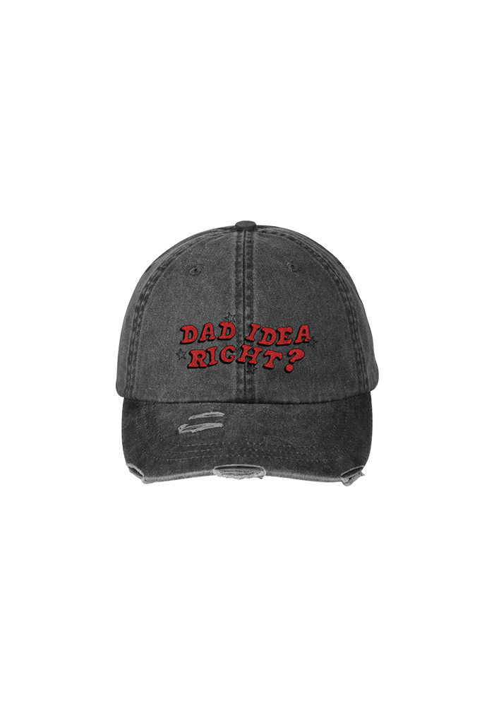 Olivia Rodrigo dad idea right? distressed dad hat Dad Hat 407371