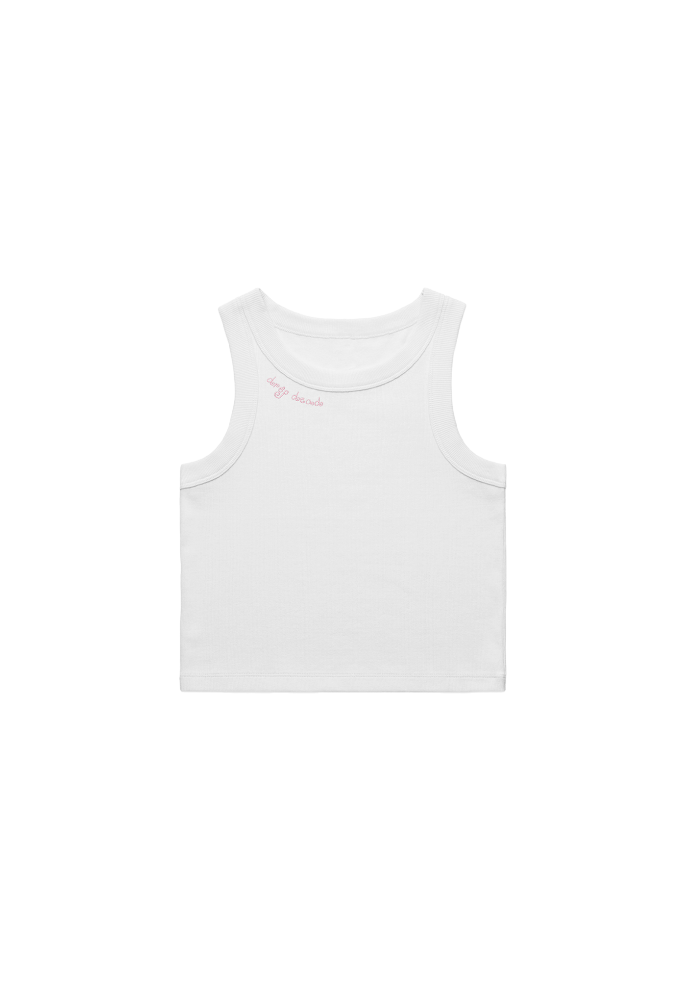 Olivia Rodrigo drop dead embroidered women's crop tank Tank-Tops 442673