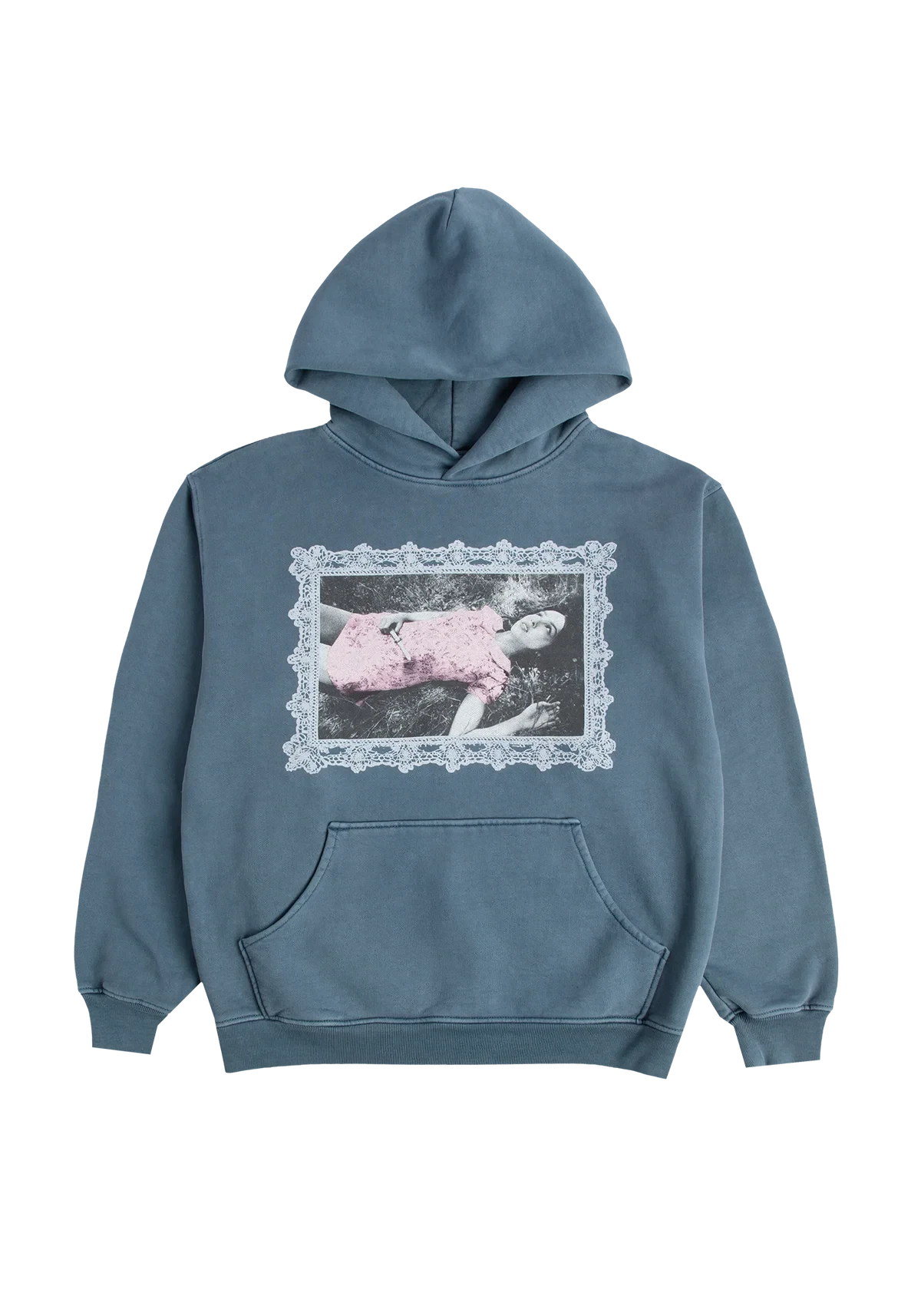 Olivia Rodrigo lace frame distressed hoodie Hoodie 449946