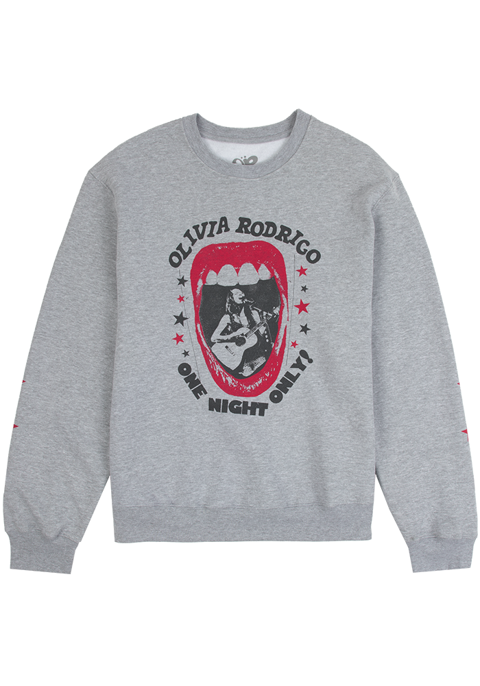 Olivia Rodrigo one night only crewneck pullover crewneck pullover 405976
