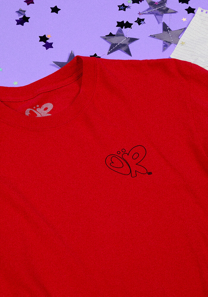 Olivia Rodrigo oversized sun in my mother fucking pocket t-shirt in red T-Shirt 366842