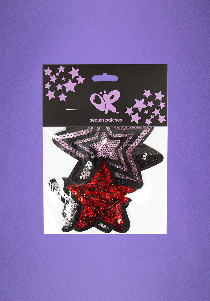 Olivia Rodrigo sequin star patch set Patch Set 388201