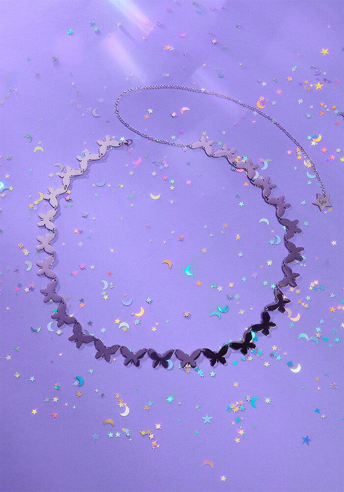 Olivia Rodrigo silver butterfly belt Gürtel 388180
