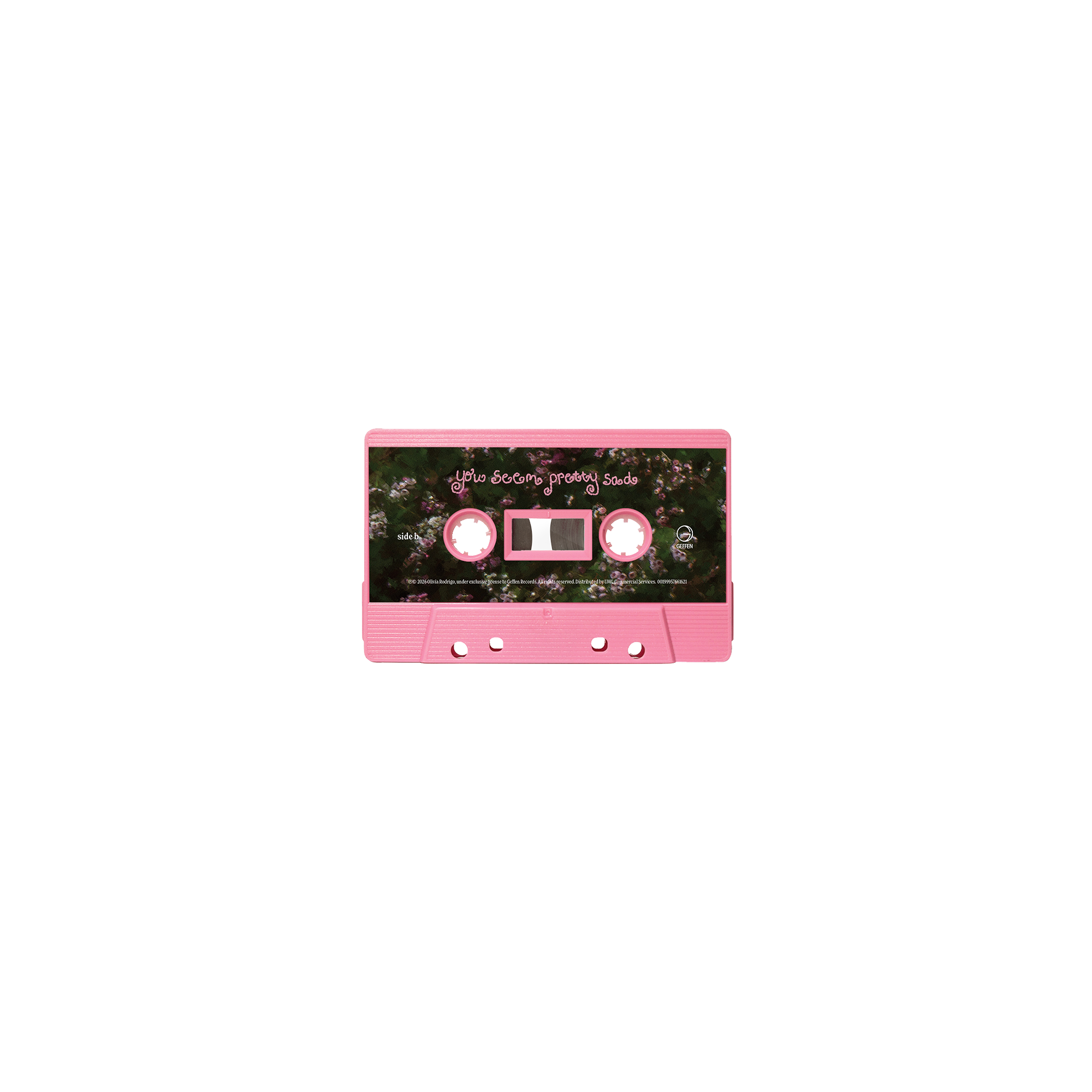 Olivia Rodrigo you seem pretty sad for a girl so in love - baby pink cassette baby pink cassette 440809